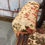 Thumbnail: Victorian mahogany floral upholstered arm chair