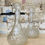 Thumbnail: Decorative pair of glass decanters