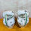 Thumbnail: Pair of Vintage large floral Jugs