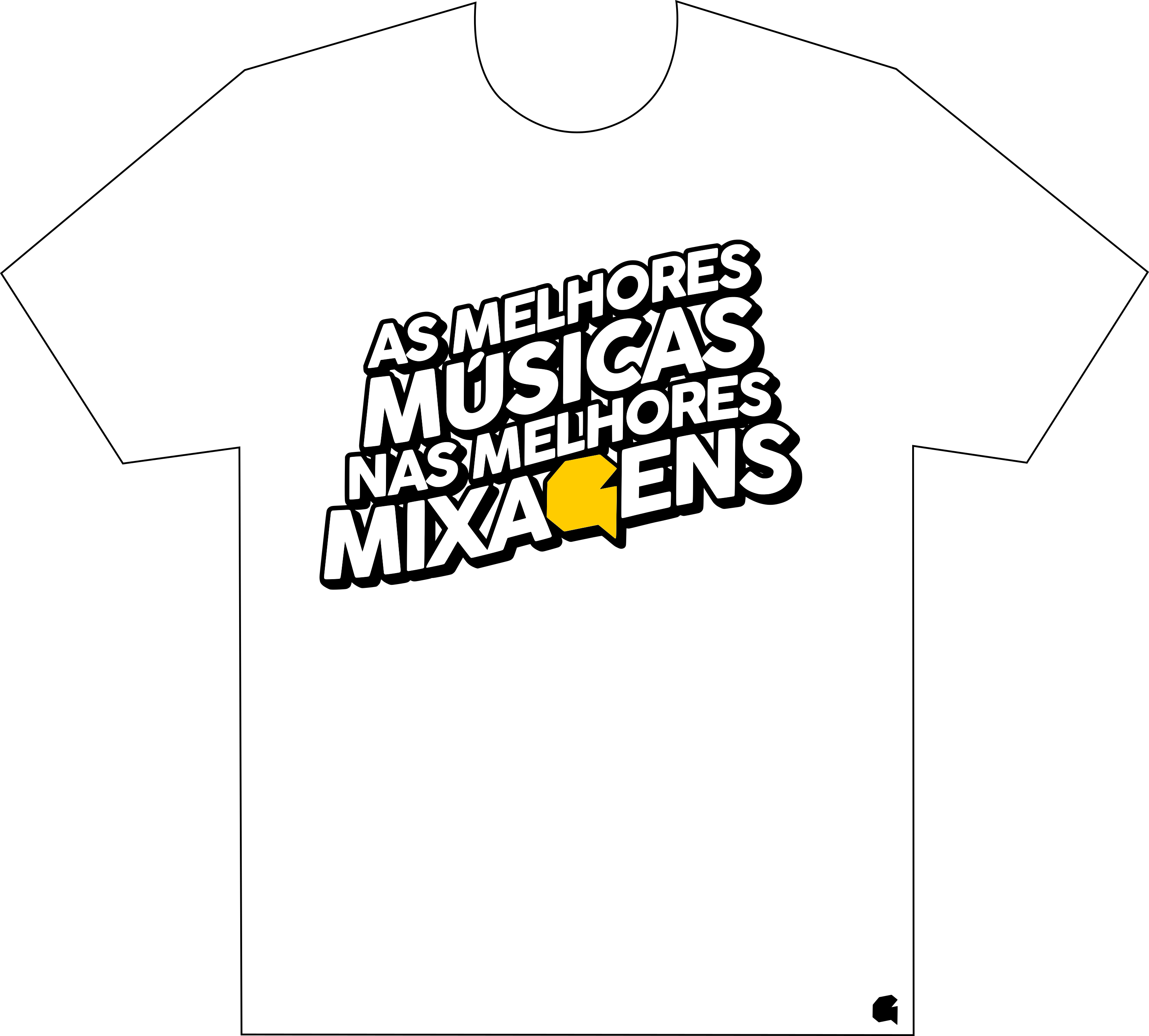 Camiseta Melhores Músicas