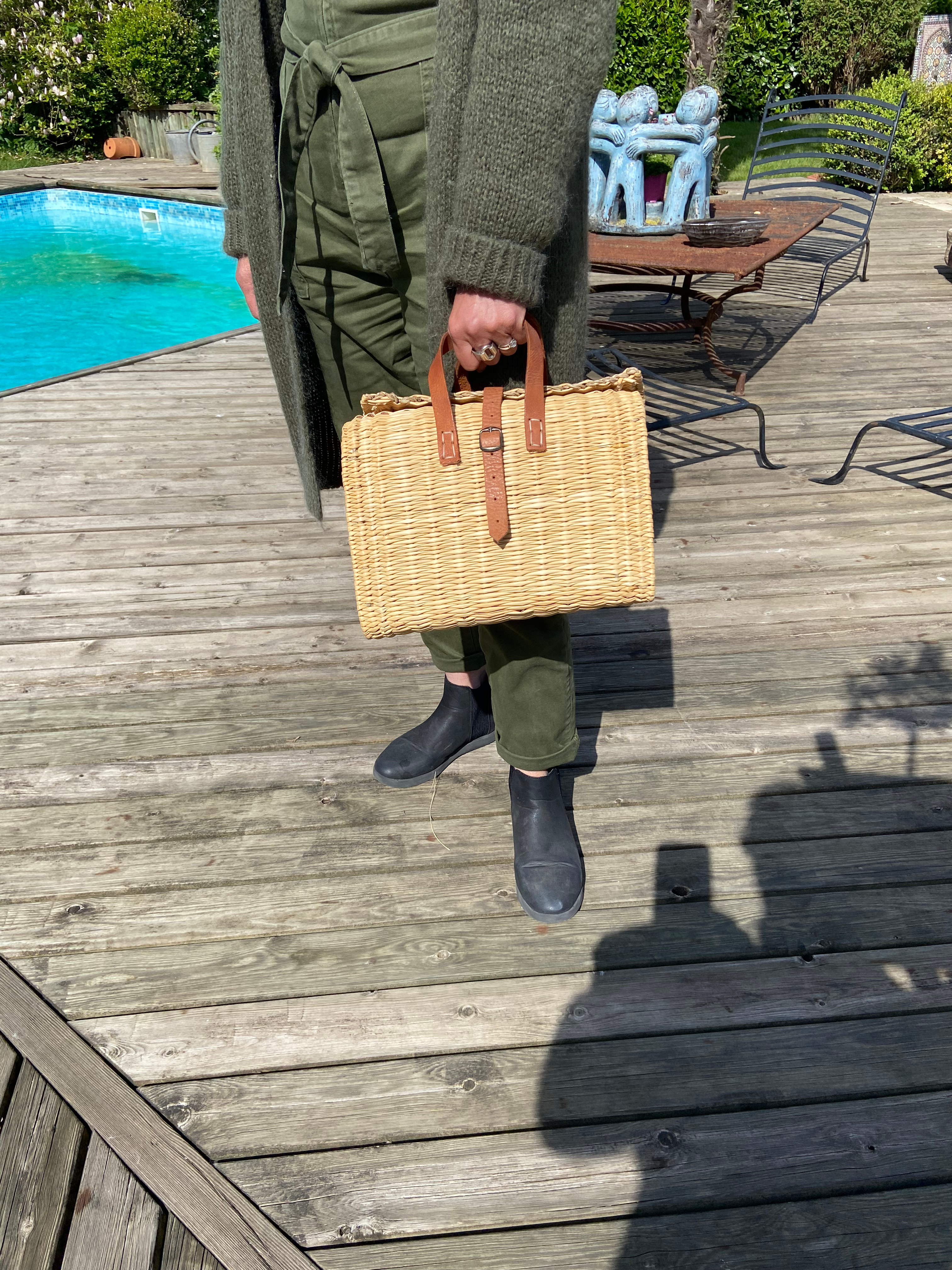 Cabas fibre végétale 