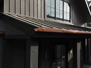 Copper Half Round Gutters