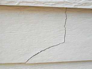 James Hardie Siding Crack