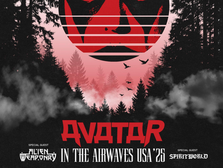 Avatar Announces Tour & Drops "In the Airwaves" Video