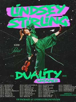 Lindsey Stirling Announce 2026 Duality Untamed Tour