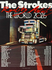 The Strokes Announce “Reality Awaits The World Tour 2026”