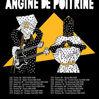 Angine de Poitrine Announce 2026 North American Tour