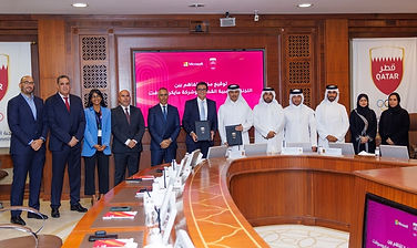 첨부2 - 카타르올림픽위원회, Microsoft와 MOU 체결.jpg