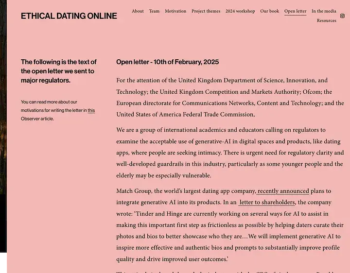圖片來源：https://www.ethicaldatingonline.com/open-letter