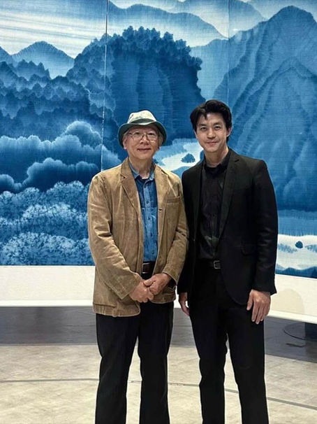 驚豔日本大阪的藍染巨作，畫了超過 1000 小時的永續綠工藝 — 臺灣母親河「濁水溪」