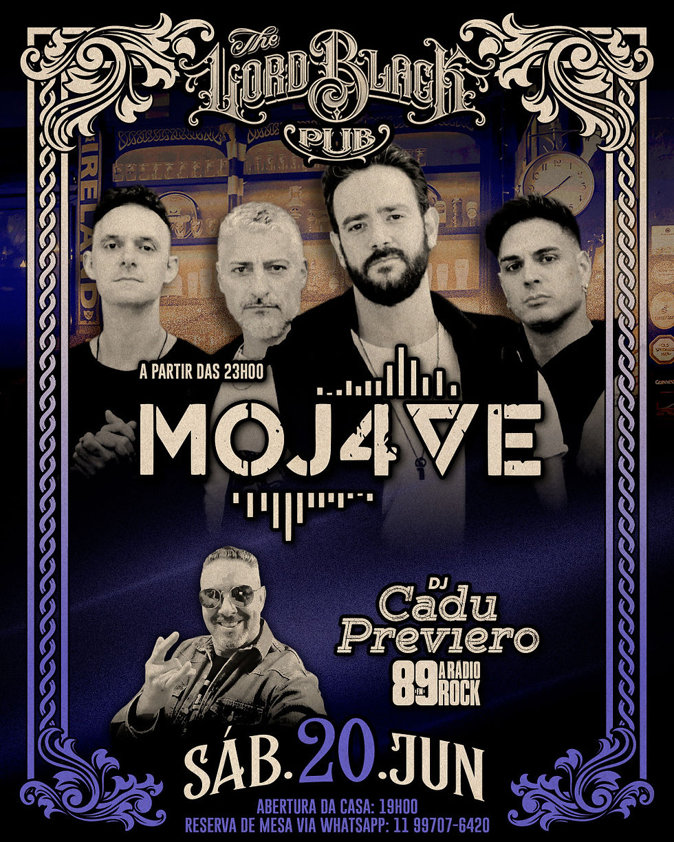 SÁB.20.JUN - Mojave & Dj Cadu