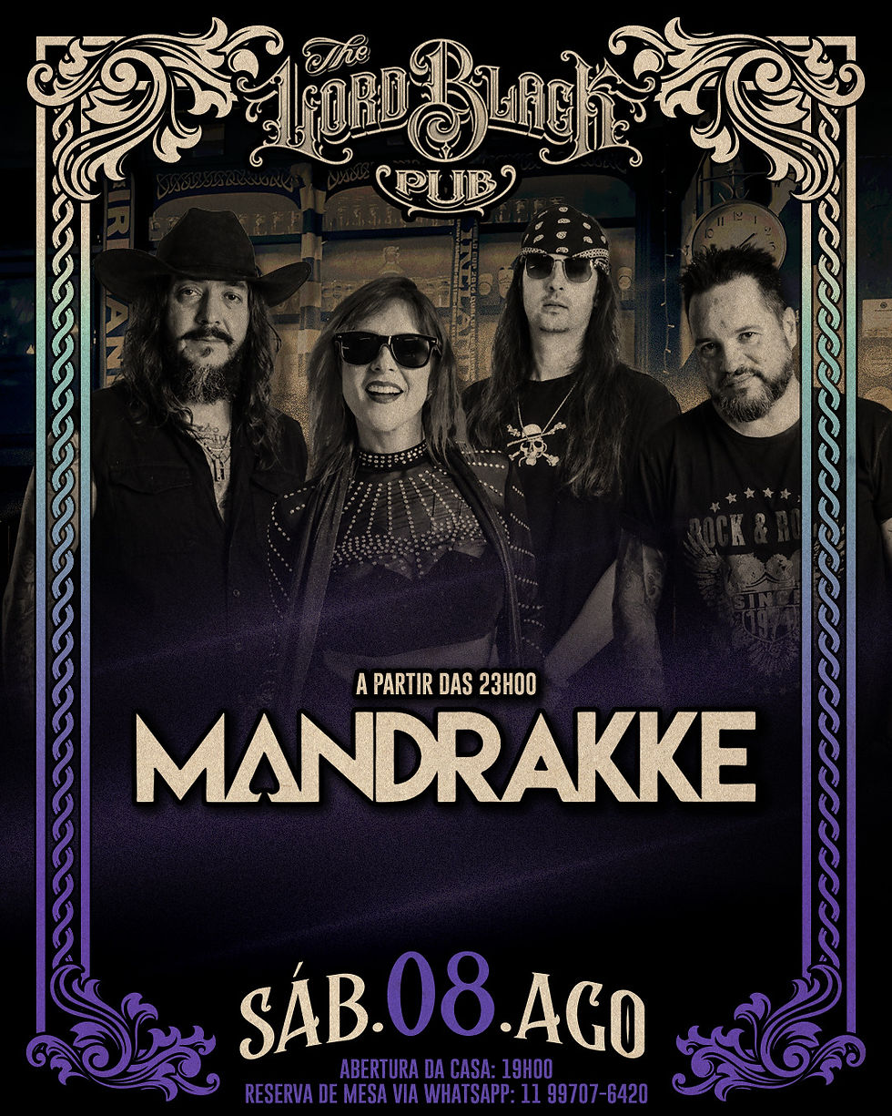 SÁB.08.AGO - Mandrakke