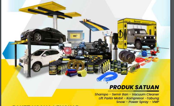 MODAL USAHA BUKA PENCUCIAN MOTOR DAN MOBIL LENGKAP