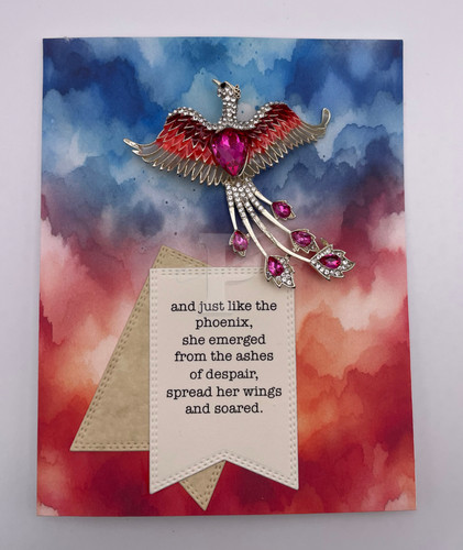 Phoenix Rising-Pink | Journey Out of the Blue