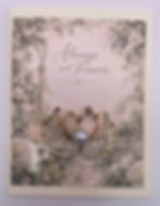 Gift-boxed anniversary card featuring a jeweled swan brooch with the sentiment: "Always and Forever."