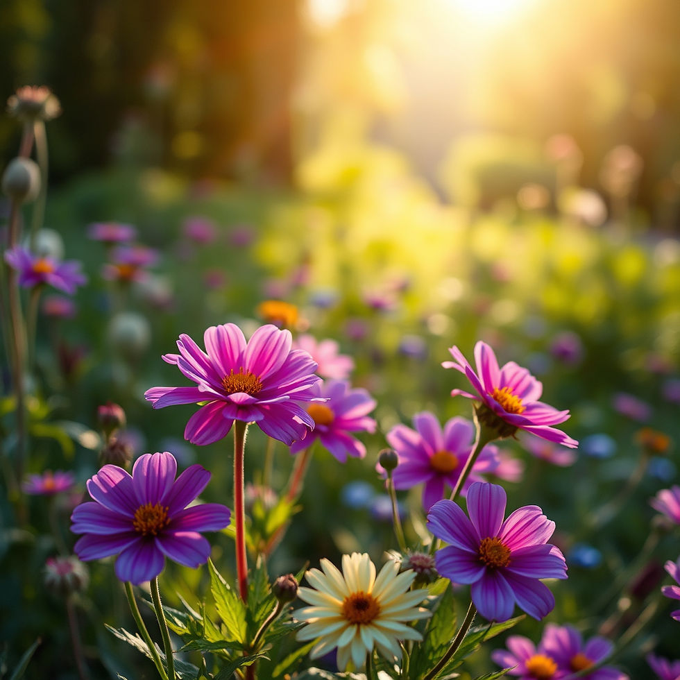 Blumen am Feld