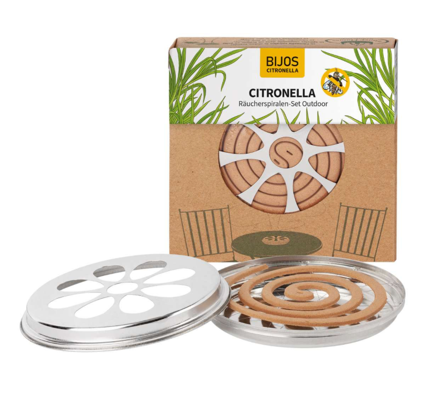 Citronella-Spiralen Set für den Outdoor-Bereich