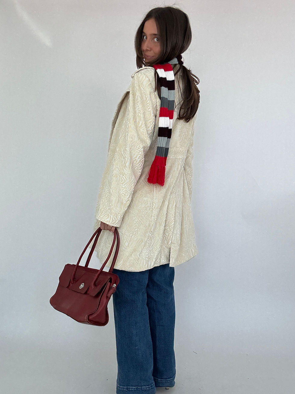 Thumbnail: Knitted Stripe Scarf