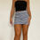 Thumbnail: Navy Gingham Skort