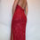 Thumbnail: Red Sequin Maxi Dress