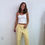 Thumbnail: Vintage Yellow Trousers