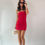 Thumbnail: Red Tube Mini Dress