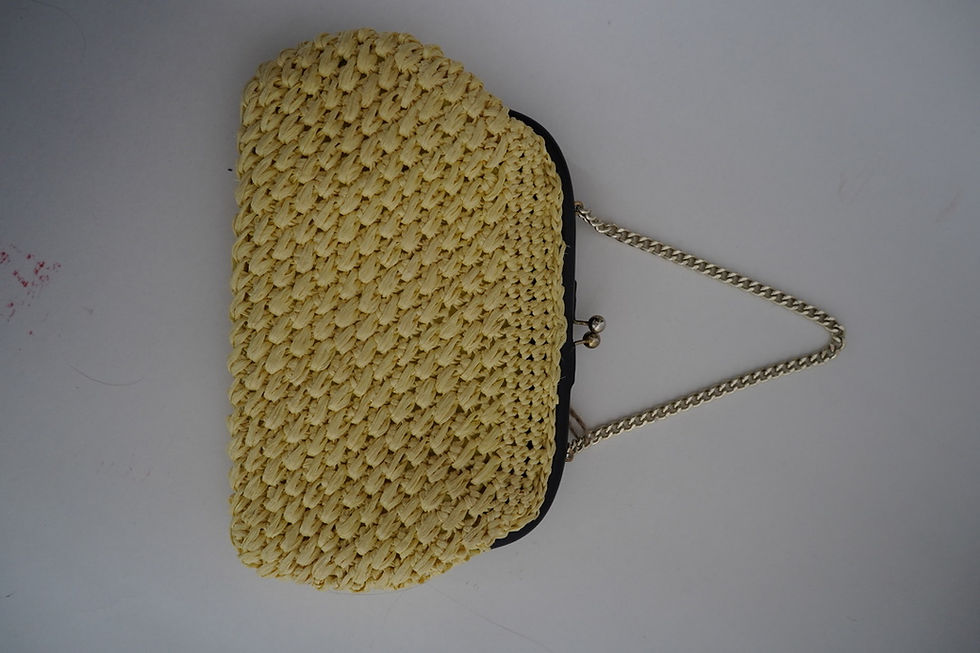 Thumbnail: Yellow Crotchet Handbag