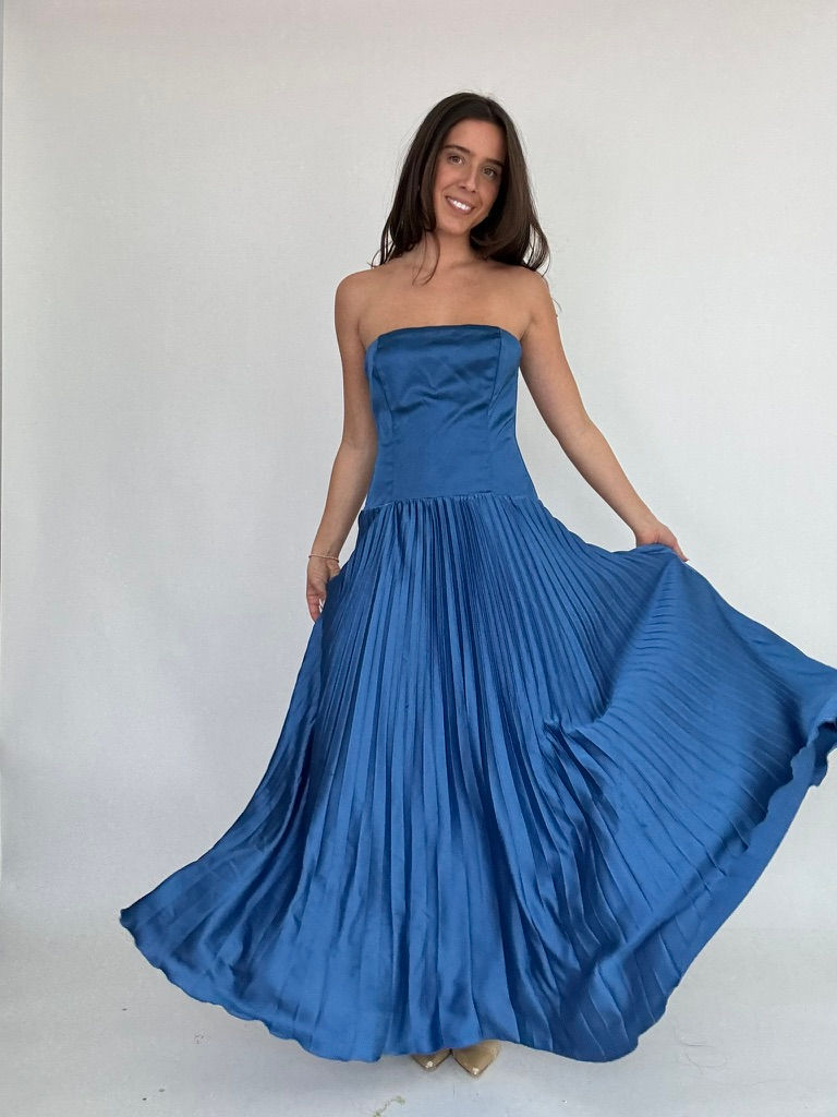Abercrombie Pleated Maxi Dress