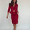 Thumbnail: Vintage Red Suit Set