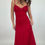 Thumbnail: Red Sequined Drop Waist Dress