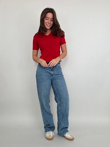 Thumbnail: 90s Red Knit Tee