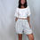 Thumbnail: Madewell Striped Linen Shorts