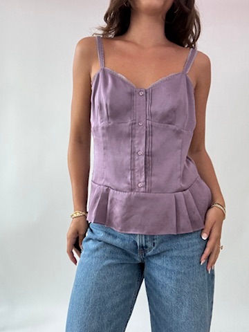 Thumbnail: Purple Silk Camisole