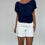 Thumbnail: Vintage Navy Knit  Top