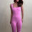 Thumbnail: Pink Athletic Jumpsuit