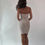 Thumbnail: Vintage BEBE Bandage Dress