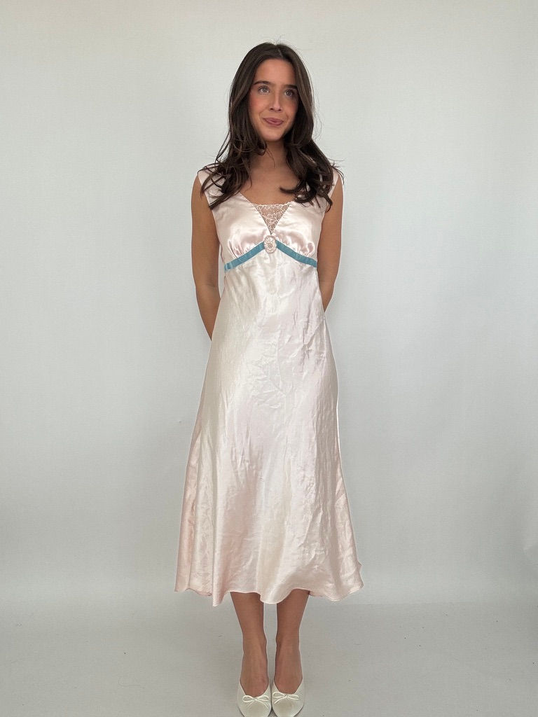 Thumbnail: Vintage Silk Slip Dress