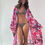 Thumbnail: Pink Patterned  Swim Coverup