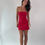 Thumbnail: Red Tube Mini Dress