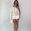 Thumbnail: Champagne Silk One Shoulder Top