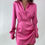 Thumbnail: Zara Pink Silk Dress