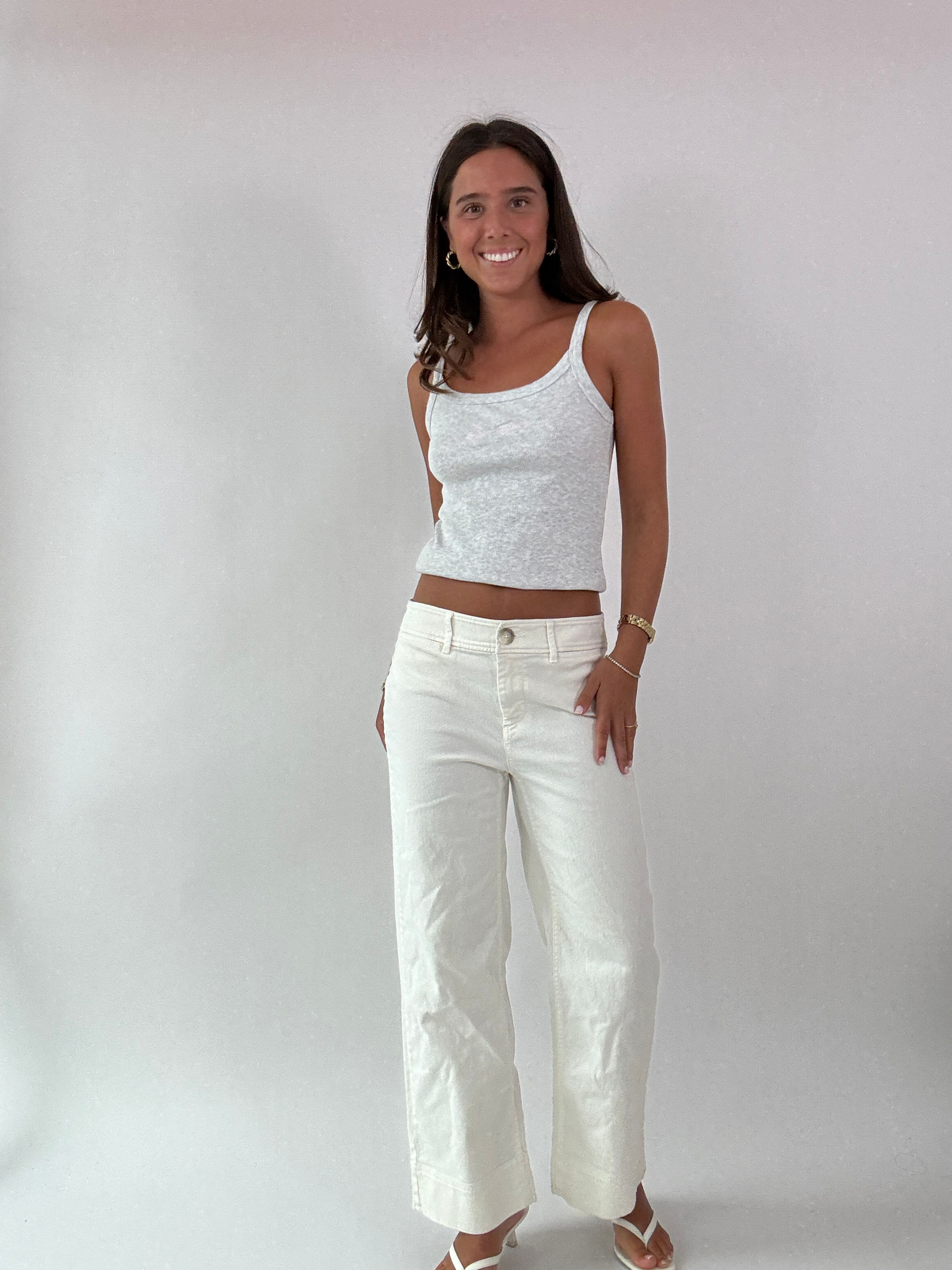 The Loft White Pants