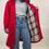 Thumbnail: Apple Red Trench Coat