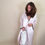 Thumbnail: Vintage Pink Silk Robe
