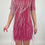 Thumbnail: Pink Beaded Mini Dress