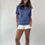 Thumbnail: Blue & White Striped Tee