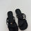 Thumbnail: Black & Gold Sandals