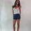 Thumbnail: The Loft Sailor Pocket Denim Shorts