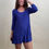 Thumbnail: Purple Ribbed Mini Dress