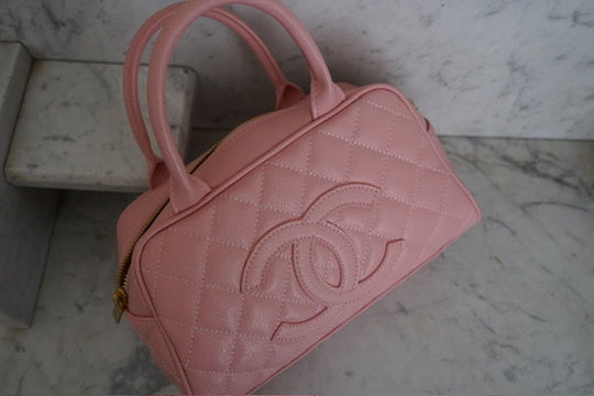 Thumbnail: Chanel Pink Bowler Bag